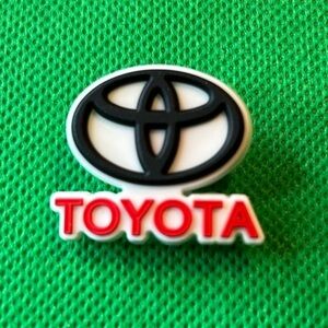 🌼 (5/$10 or 10/$15) NEW “Toyota Croc Charm” Fun Croc Shoe Charm Collection